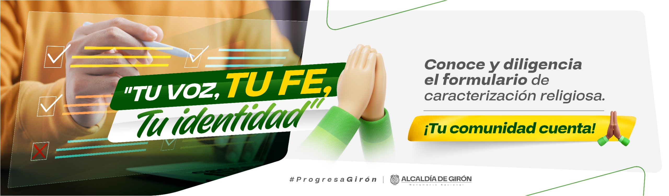 Tu voz, tu fe, tu identidad